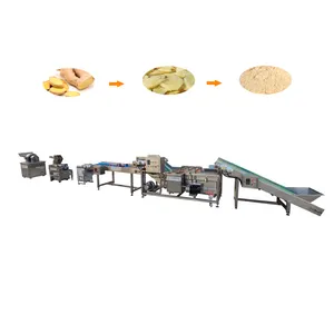 Automatic Ginger Powder Processing Line High Capacity Ginger Making Machine Production Line