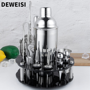 DEWEISI European Boston Style Stainless Steel <strong>Cocktail</strong> <strong>Set</strong> Multi Types <strong>Professional</strong> Bartender <strong>Set</strong> Drink Mixer <strong>Set</strong>