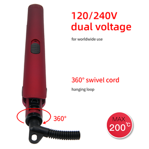 PRITECH <span class=keywords><strong>Plancha</strong></span> à cheveux <span class=keywords><strong>pas</strong></span> chère 2 en 1, lisseur et boucleur en céramique, fer à lisser électrique abordable - Product Image 4