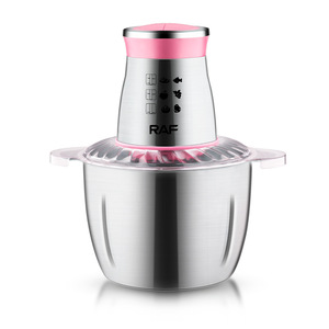 RAF 2L Stainless Steel Electric Kitchen <b>Meat</b> <b>Grinder</b> Slicer 1000W Copper Motor Eco-friendly Class a Energy Efficient Household - Product Image 5