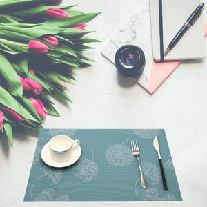 Vente en gros Napperons de table jacquard imperméables en similicuir PU Style chinois Napperons de mariage et tampons d'égouttage Design jacquard - Product Image 1