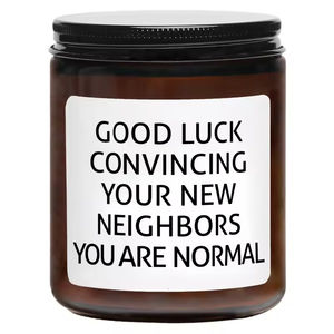 Bougies parfumées en cire de soja en gros, forme rose, pour décoration de maison, aromathérapie, pot en verre, coffret cadeau inclus pour la Fête des Pères - Product Image 2