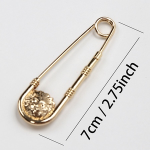 Pin Enamel Gaya Retro Baru, Pin Pengaman DIY untuk Dekorasi, Perhiasan Anime Sederhana - Product Image 6