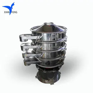 Full stainless steel circular vibrating sieve for small powder screening