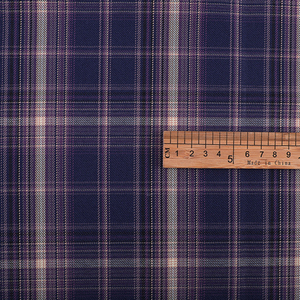 Ready Goods Material Cheaper Price Checks Stock Knitted Plaid 100 Polyester Shirt Fabric Check - Product Image 1
