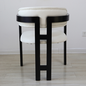 Silla de Comedor de Madera Maciza de Alta Calidad con Cuero PU, Diseño Moderno, Duradera y Ecológica para el Hogar, Hotel, <span class=keywords><strong>Bar</strong></span> - Product Image 6