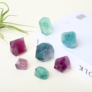 Wholesale Crystal Healing Stone <b>Rainbow</b> Fluorite Freeform for Meditation - Product Image 4