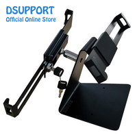 Support double pour tablette antivol de 10,1 à 13 pouces, support universel en métal pour tablette Android, support de montage pour tablette, utilisation sur bureau