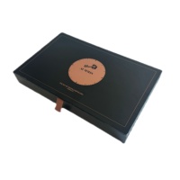 Boîte cadeau de luxe en carton pour bijoux avec doublure en éponge, personnalisable pour collier, bracelet, boucles d'oreilles, et emballage pour crème visage et cosmétiques