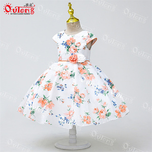Yoliyolei ragazza principessa gonna trascinare abito da sera compleanno spettacolo gonna bambini abiti all'ingrosso bambine <span class=keywords><strong>Tutu</strong></span> <span class=keywords><strong>con</strong></span> affascinante - Product Image 2