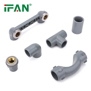 IFAN Trung Quốc Nhà cung cấp PVC phù hợp tất cả các loại PVC Ống phù hợp hệ thống nước 1/2 "-4" <span class=keywords><strong>cpvc</strong></span> phù hợp - Product Image 1