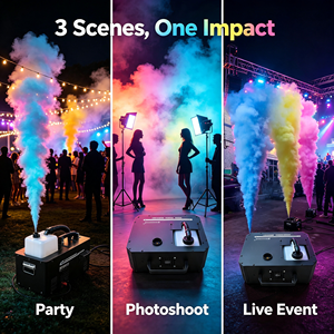 Machine à fumée DMX 512 télécommandée pour révélation du sexe, avec effets de fumée, feux d'artifice, bombes colorées, fusées colorées de jour et gâteaux de fumée colorés - Product Image 5