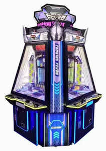 Máquina de Juegos Operada con Monedas, Juego de Arcade de Pinball de Disparos, Metálica, para 4 Jugadores, en Oferta - Product Image 2