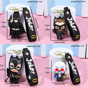 Siêu mát mẻ BAT chú hề Quinn Catwoman Keychain phim hoạt hình sáng tạo chú hề Keychain - Product Image 4