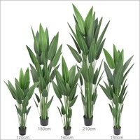 Plantes artificielles bon marché : Bananier, Oiseaux de paradis, Strelitzia, Bonsaï pour la décoration de bureau