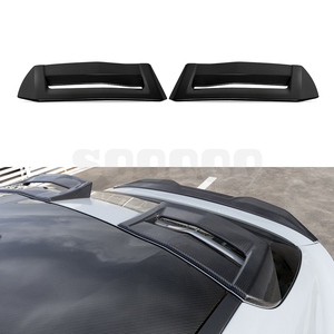 SOOQOO Aileron <span class=keywords><strong>de</strong></span> <span class=keywords><strong>toit</strong></span> en fibre <span class=keywords><strong>de</strong></span> carbone préimprégné compatible avec <span class=keywords><strong>BMW</strong></span> X4M F98 <span class=keywords><strong>X4</strong></span> G02 2019 + - Product Image 3