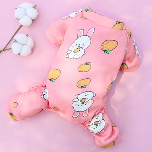 Pijamas Brillantes de Cuatro Patas para Perros y Gatos, Ropa de Verano con Aire Acondicionado para Mascotas, Perro Pequeño, Teddy, Bichón, Bulldog Francés - Product Image 2