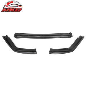 Lèvre de pare-chocs avant pour Subaru WRX STI 2015-2021 3PC Style CS Kit d'impression en fibre de carbone de haute qualité Kit de carrosserie - Product Image 5