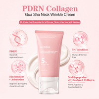 Crème raffermissante pour le cou au PDRN de saumon OEM, liftante et lissante, avec Gua Sha, hydratante
