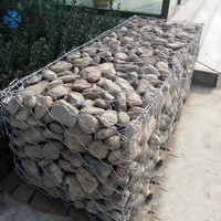 2.7MM 8x10 Galvanisé à chaud Nouveau matériau en alliage d'aluminium Contrôle des inondations Pierre Mur de soutènement Gabion Treillis métallique Pierre Protection