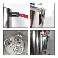 Distillateur d'eau électrique en acier inoxydable standard pour laboratoire