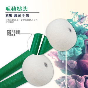 Directo de fábrica Precio al por mayor Percusión Multiusos Tambor de doble cara Timpani Cymbal Mallet Nylon Color Drumstick - Product Image 6
