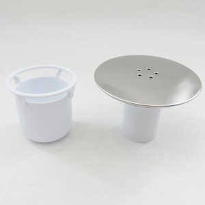 Drenaje de Piso de Baño de Plástico Emergente Moderno y Simple en Color Negro Plateado, Dispositivo de Drenaje para Toda la Casa para Cuarto de Ducha - Product Image 5