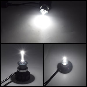 EURS-Ampoule de phare LED H7 en verre de quartz 360 degrés H11 9005 9006 lumière 120W haute puissance 20000LM extrêmement lumineuse 6000 - Product Image 6