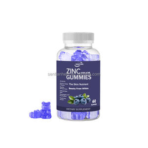 อาหารเสริมวิตามินซีที่มีแคลเซียมสำหรับผู้ใหญ่หมากฝรั่งมีสังกะสีมีความแข็งแรงสูงฉลากตามต้องการ - Product Image 1