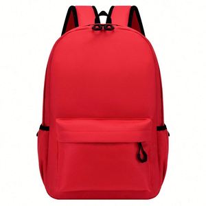 Design New Solid Color <b>Simple</b> Gym Outdoor Leisure Sports <b>Backpack</b> Outdoor Travel Bag - Product Image 1