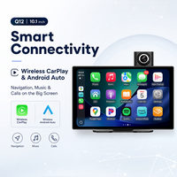 Écran portable universel Carplay Android Auto IPS 10 pouces avec GPS intégré et caméra de recul