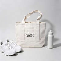 Sac fourre-tout mini en toile recyclée avec ruban et lettres, sac à main pour femme avec longue anse, sac à bandoulière tendance pour cadeau