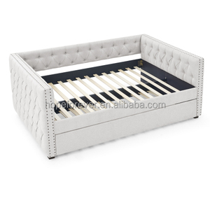 Twin Daybed <strong>with</strong> <strong>Trundle</strong> Upholstered Tufted <strong>Sofa</strong> <strong>Bed</strong> - Product Image 6