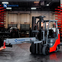 Grue télescopique XMVASTIE pour chariot élévateur, idéale pour les levages en espaces étroits, professionnelle, personnalisée et durable