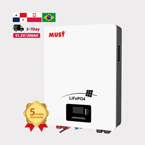 Batterie lithium-ion MUST Home Power 48V 200Ah 10Kwh LiFePo4, batteries intelligentes avec BMS, système solaire 51.2V 100Ah, batterie de stockage d'énergie - Product Image 2
