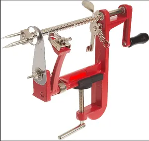 Apple Peeler and Corer Machine Pear Slicer, Mountable on Counter or Tabletop Apple Machine