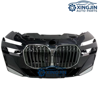 Untuk BMW Seri 7 G70 Bumper Lengkap dengan Grille, Kipas Radiator, Lampu Depan, Lip Depan, Sensor Parkir, Shutter, Body Kit