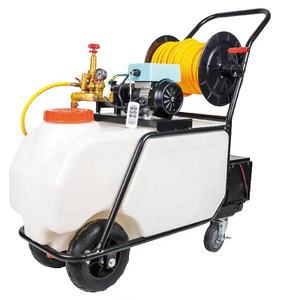 Pulvérisateurs agricoles <span class=keywords><strong>pièces</strong></span> de rechange <span class=keywords><strong>100L</strong></span> chariot 48V 20AH batterie électrique portable pompe pulvérisateur machine - Product Image 2