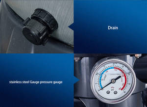 Vigor 700mm-1200mm traitement de l'eau grande capacité haute pression <span class=keywords><strong>piscine</strong></span> accessoires fibre de verre sable média <span class=keywords><strong>filtre</strong></span> - Product Image 3