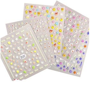 Autocollants en relief floraux imprimés, autocollants décoratifs en plastique adhésifs pour la décoration de la maison et les loisirs créatifs - Product Image 5