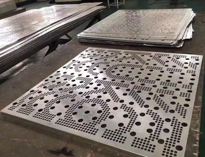 Decoración arquitectónica Acero al carbono SS316 Hoja de perforación de malla metálica Panel perforado de aluminio - Product Image 6