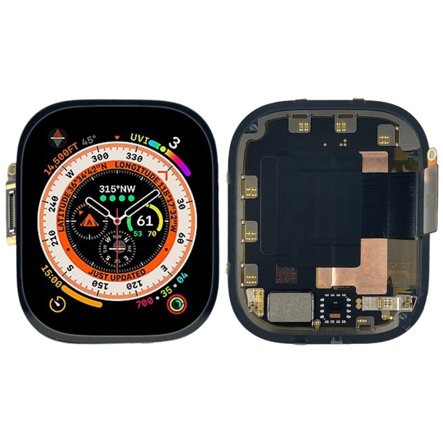 Original Glass Replacement LCD Screen and Digitizer Full Assembly for Apple Watch Ultra 49mm Smart Watch Touch LCD Screen