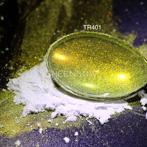 Sheenbow, pigmento de brillo suelto de lujo, iridiscente, supercambio, camaleón, cosmético, nuevo pigmento de sombra de ojos que cambia de Color multicromo - Product Image 3