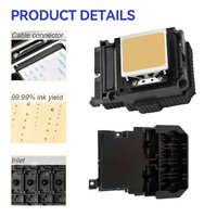 Harga Grosir Print Head TX 800 Original F192040 Eco Solvent UV Printer DX8 DX10 Cabezal TX800 Printhead untuk Printer Epson