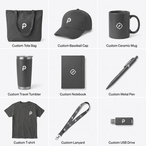 Set <span class=keywords><strong>de</strong></span> Regalo Promocional Empresarial <span class=keywords><strong>de</strong></span> Lujo, Colección Premium Negra para Branding Corporativo, Incluye Camiseta, Gorra, Taza y Placa <span class=keywords><strong>de</strong></span> Identificación Laboral - Product Image 4