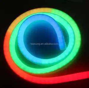 Lampu Neon RGB warna penuh 10*20mm led neon 12v 100m 120led/m 5cm dapat dipotong luz neon blanco