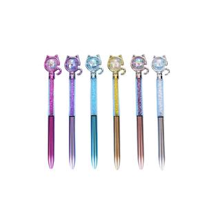 New Office Signature Ballpoint Creative Cartoon Cat Design Cute Oil-Based <b>Pen</b> - Product Image 5