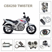 Placa de presión de disco de fricción central de embrague de moto, kit completo HF BENMA para CBX250 TWISTER XR 250