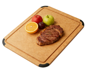 Rectangle Wood Chopping <b>Block</b> With Anti Slip <b>Corners</b> Knife Friendly Durable Cutting Board Single Piece Package - Product Image 1