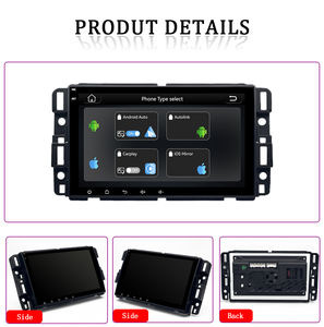 Autoradio Linux 8 pouces avec CarPlay sans fil, Android Auto, GPS, DSP, lecteur multimédia pour GMC Savana <span class=keywords><strong>Yukon</strong></span> Acadia 2007-2013 - Product Image 6